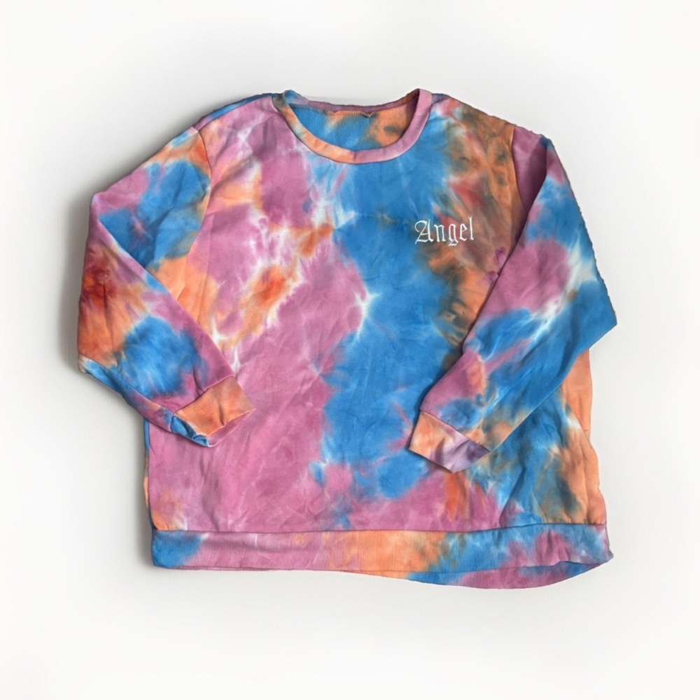 Angel/Dragon Tie-dye Sweater 2XL
